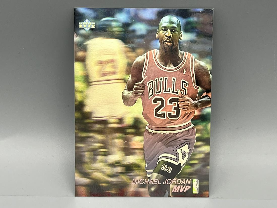 michael jordan mvp hologram card