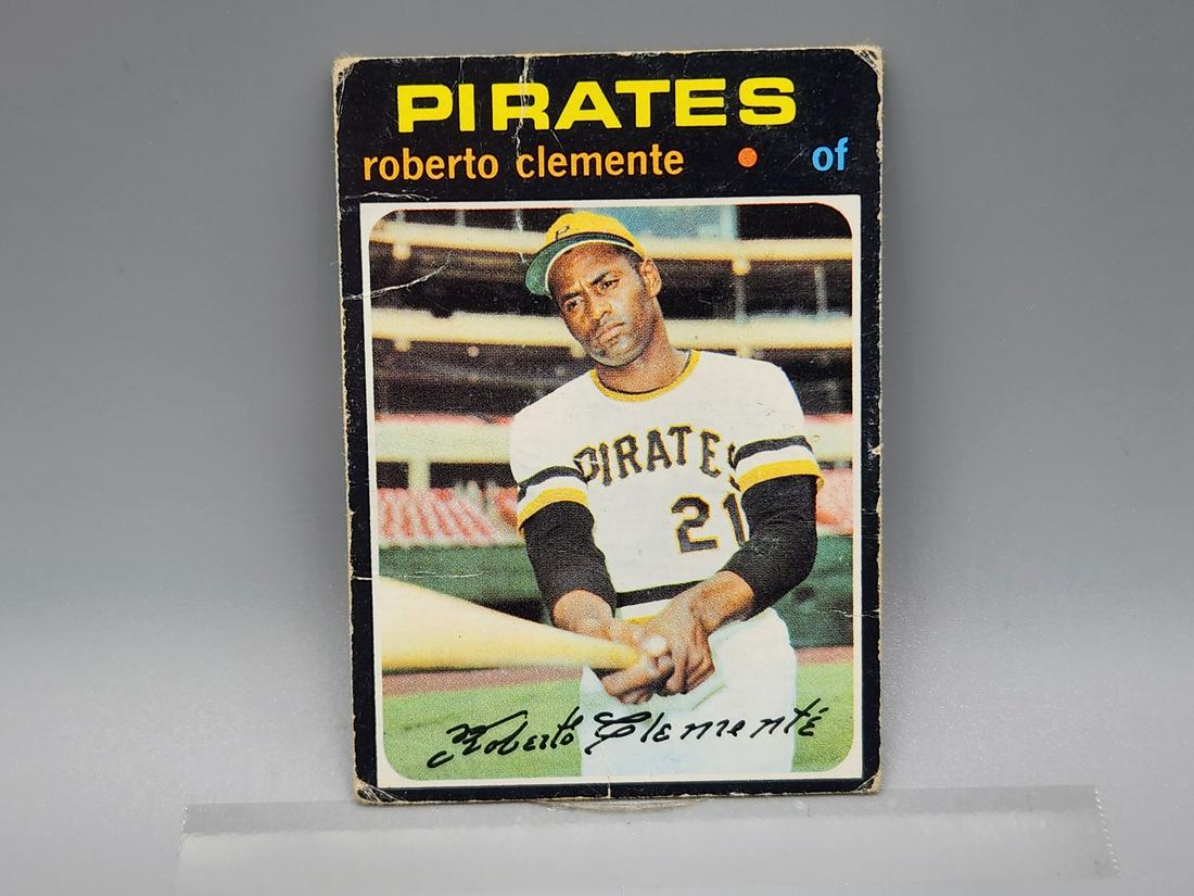 1971 Topps Roberto Clemente #630 HOF Tough High Number (1 of 2)