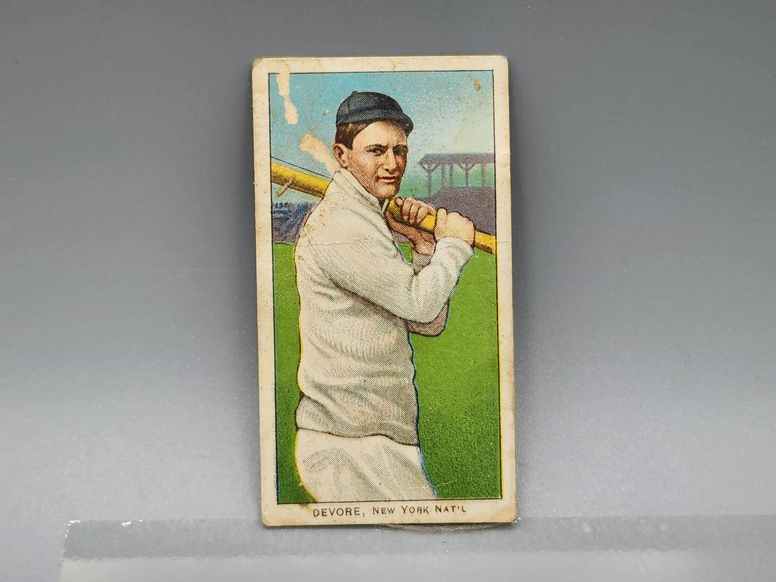 1911 T206 Josh Devore (1 of 2)