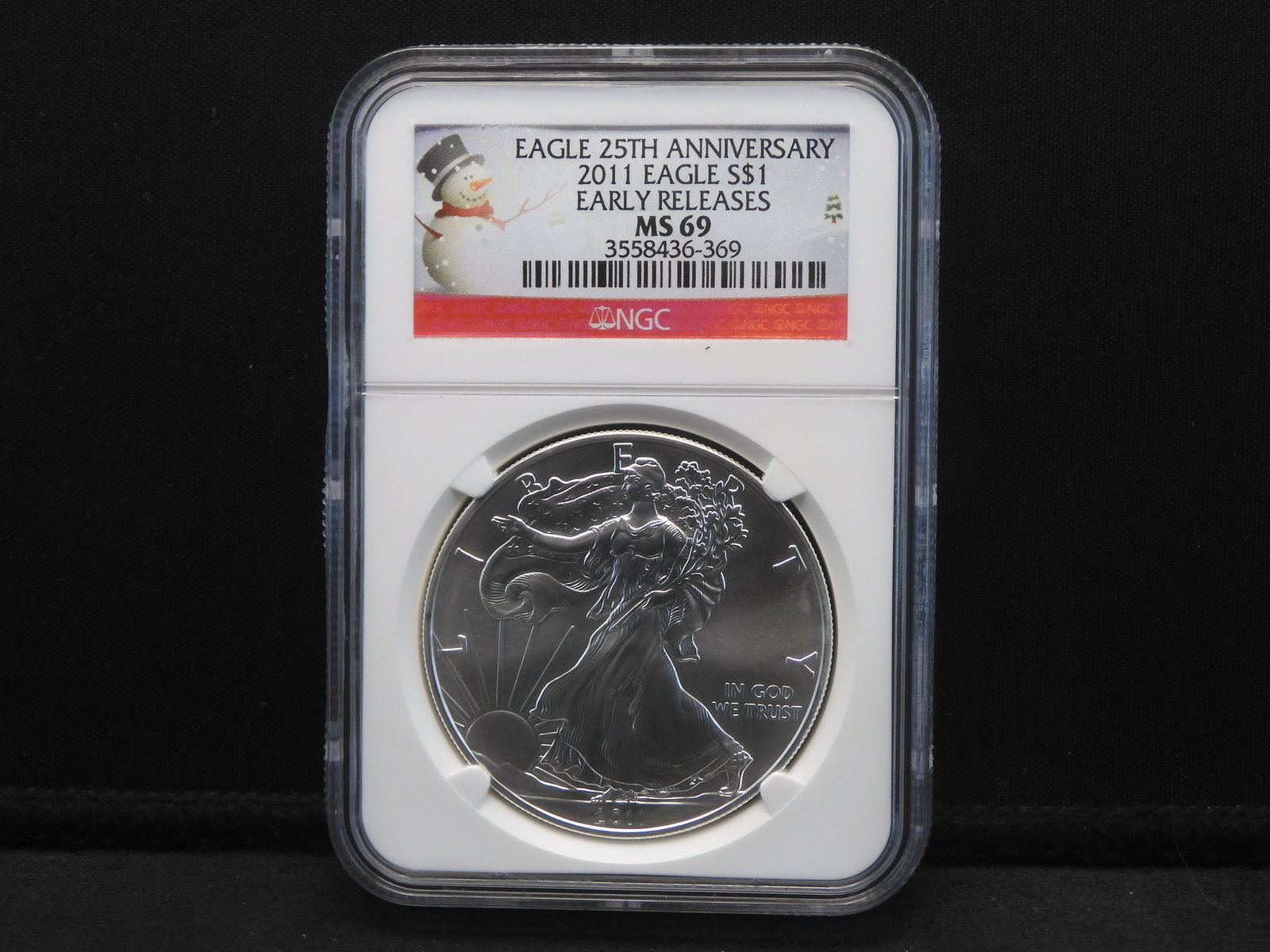 2011 American Silver Eagle - NGC MS69 Early Releases (1 of 4)