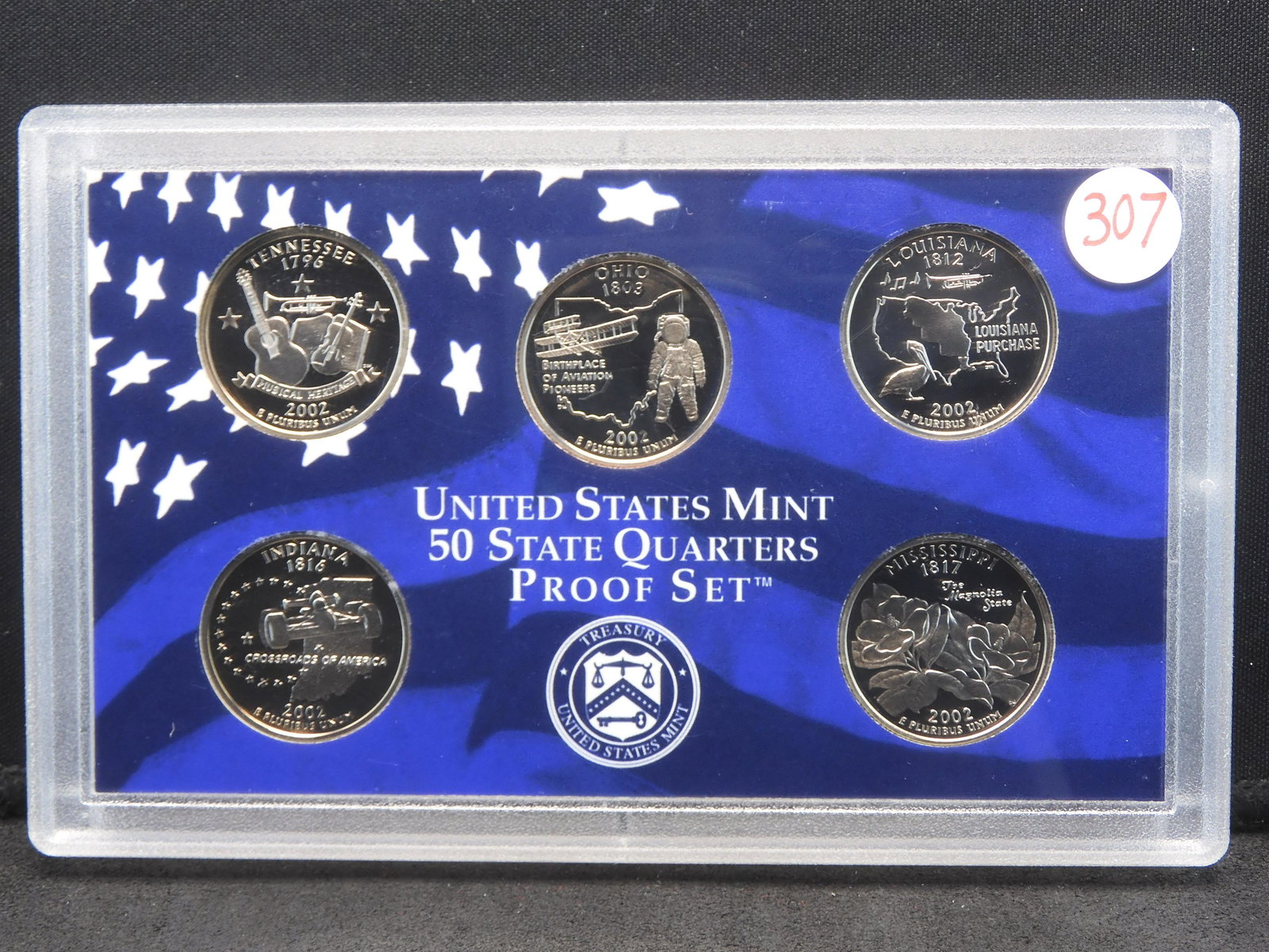 2002-S Statehood Quarter Proof Set (1 of 4)