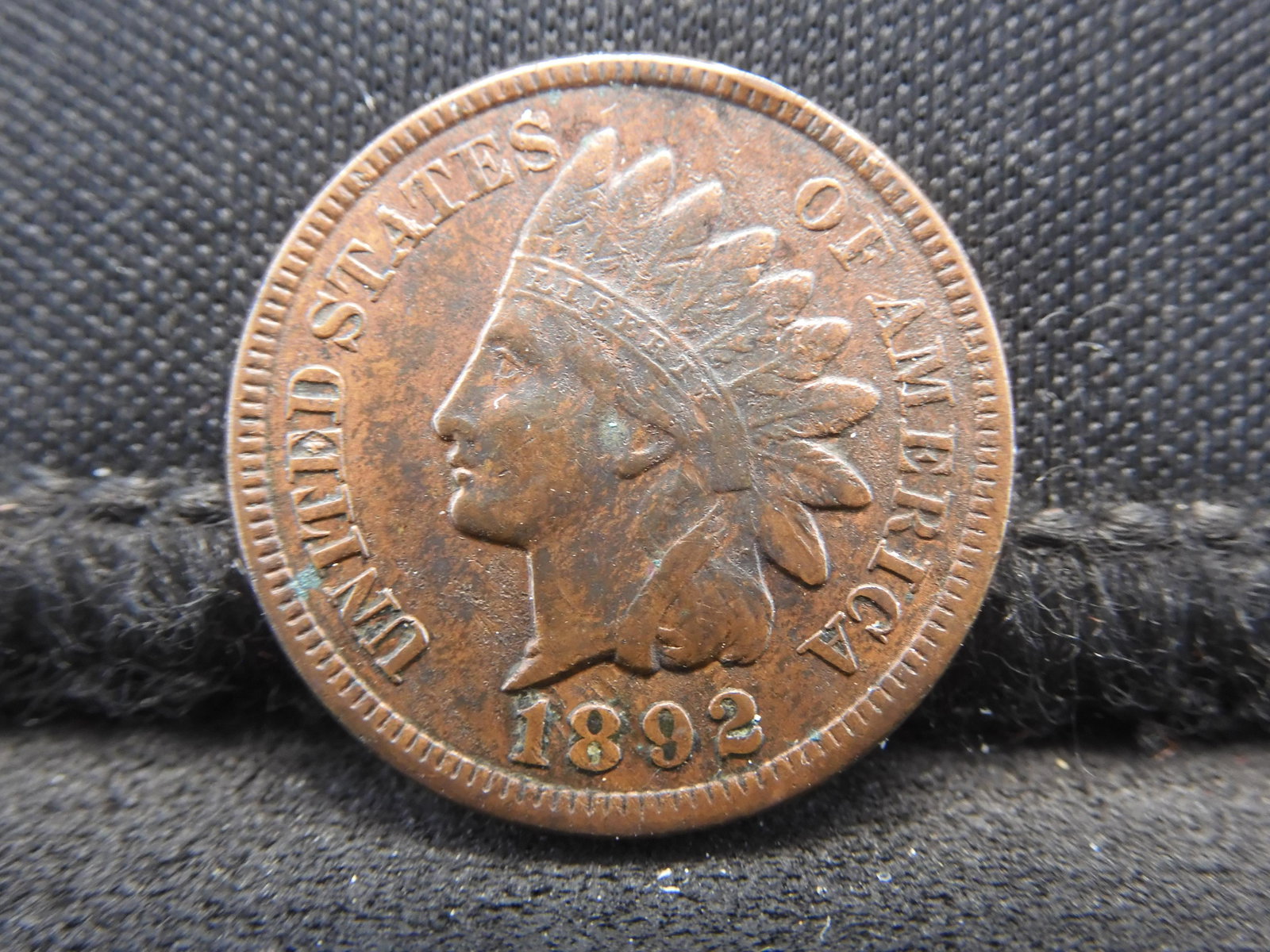 1892 Indian Head Penny: 1892 Indian Head Penny