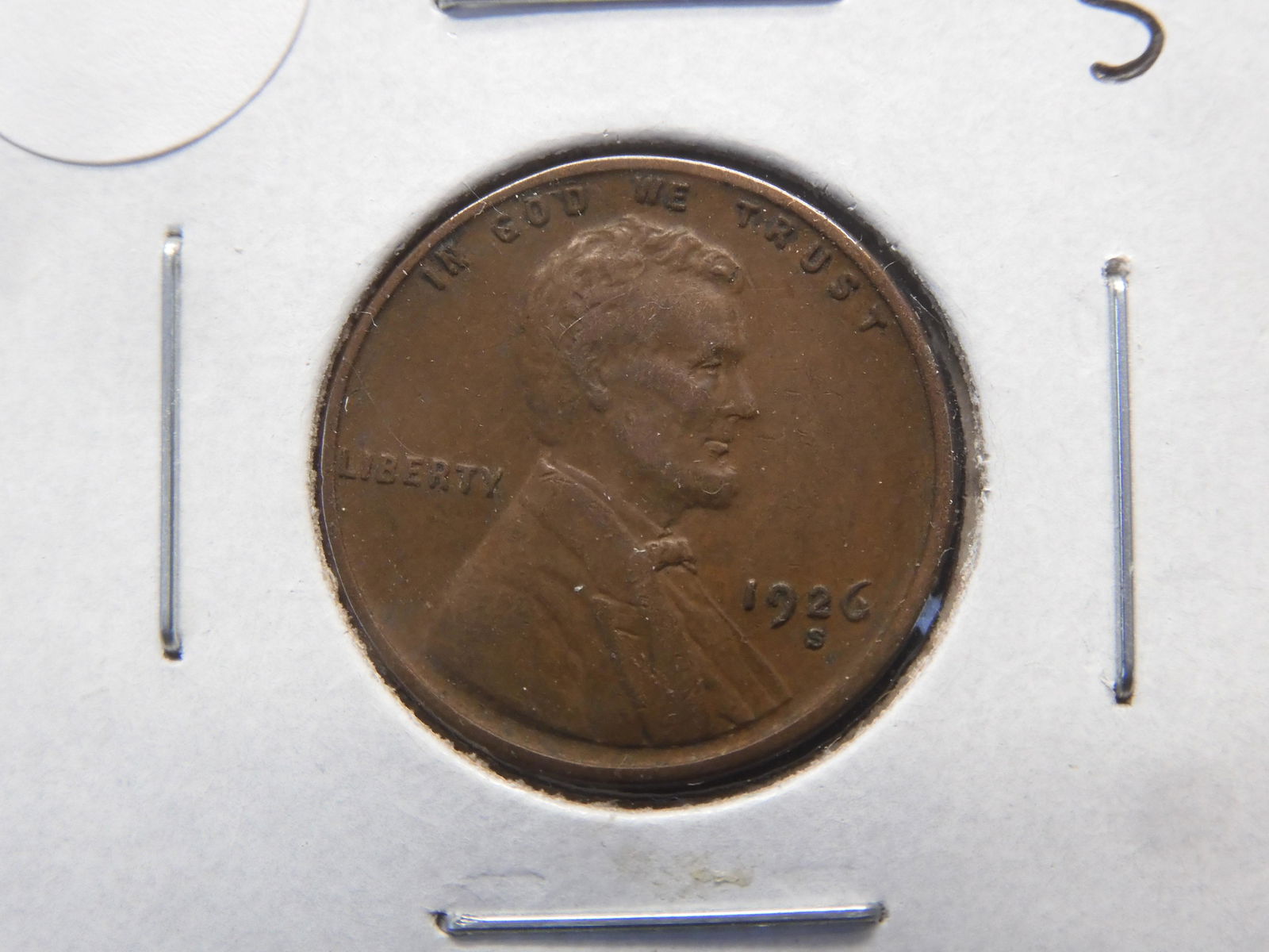 1926-S Lincoln Wheat Cent. Better Date (1 of 3)