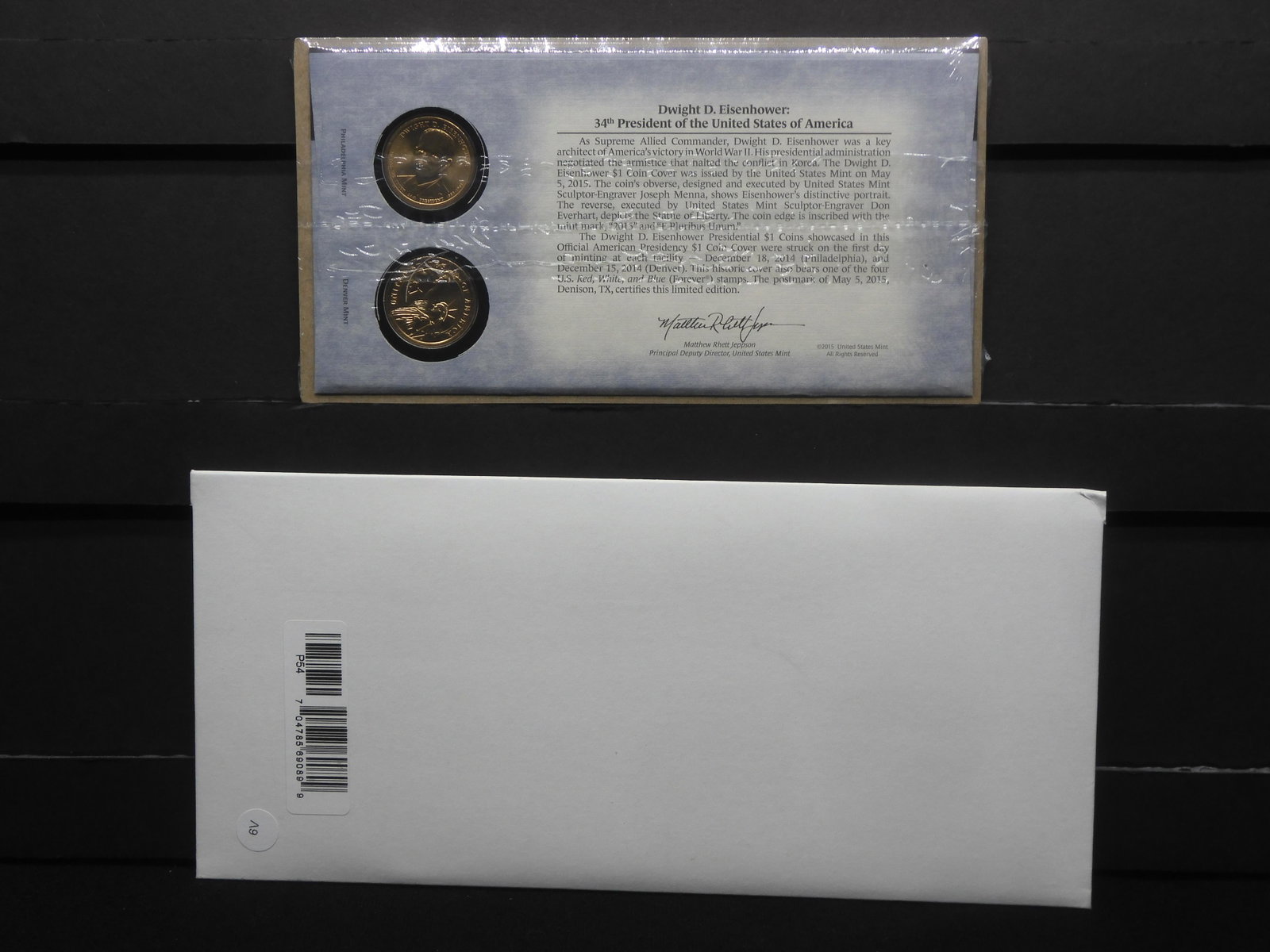 2015 P&D Dwight D. Eisenhower Presidential Dollars: 2015 P&D Dwight D. Eisenhower Presidential Dollars