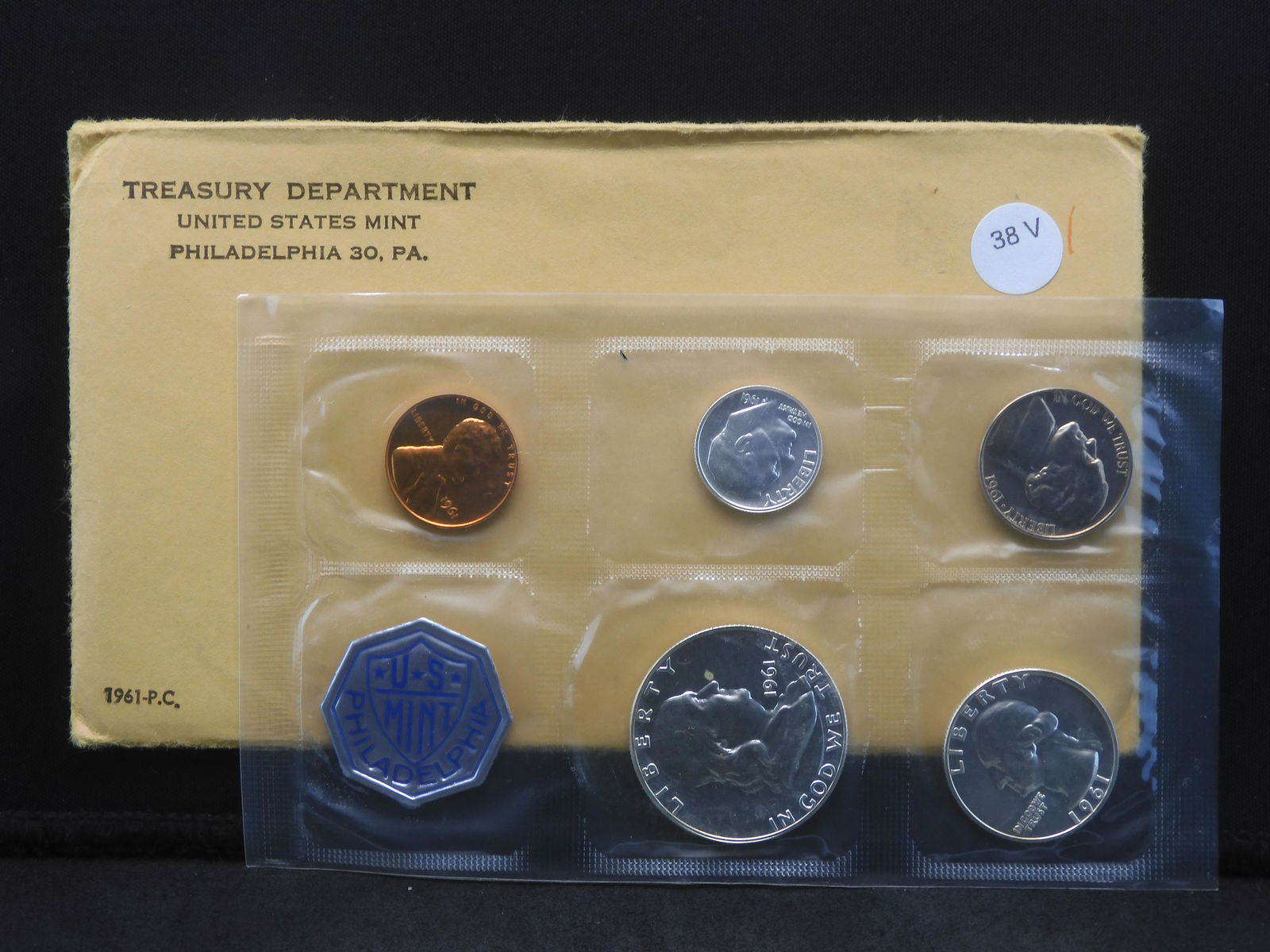 1961-P US Mint Proof Set (1 of 3)