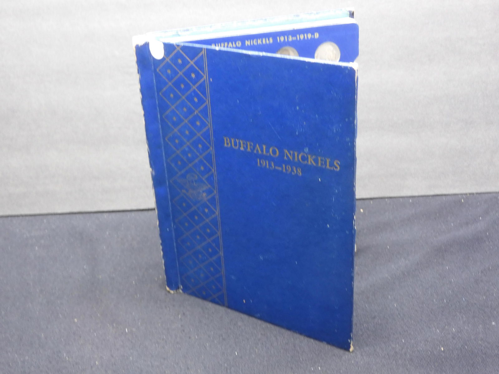 Whitman Buffalo Nickel  Slide Album  1913-1938  w/  66 Coins   some are copies (1 of 9)