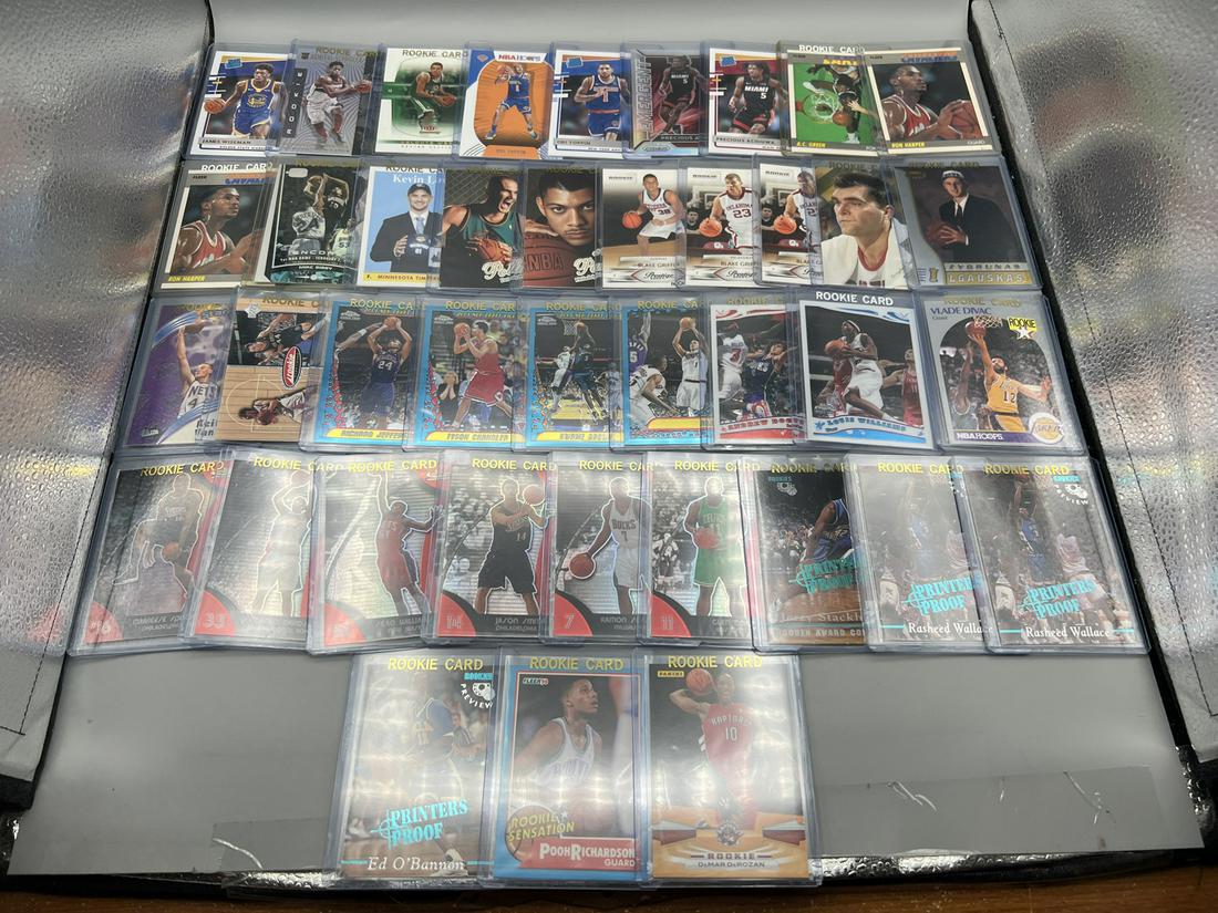 Lot of Assorted Basketball Rookie Cards - James Wiseman, Obi Toppin, Kevin Love, etc (1 of 6)