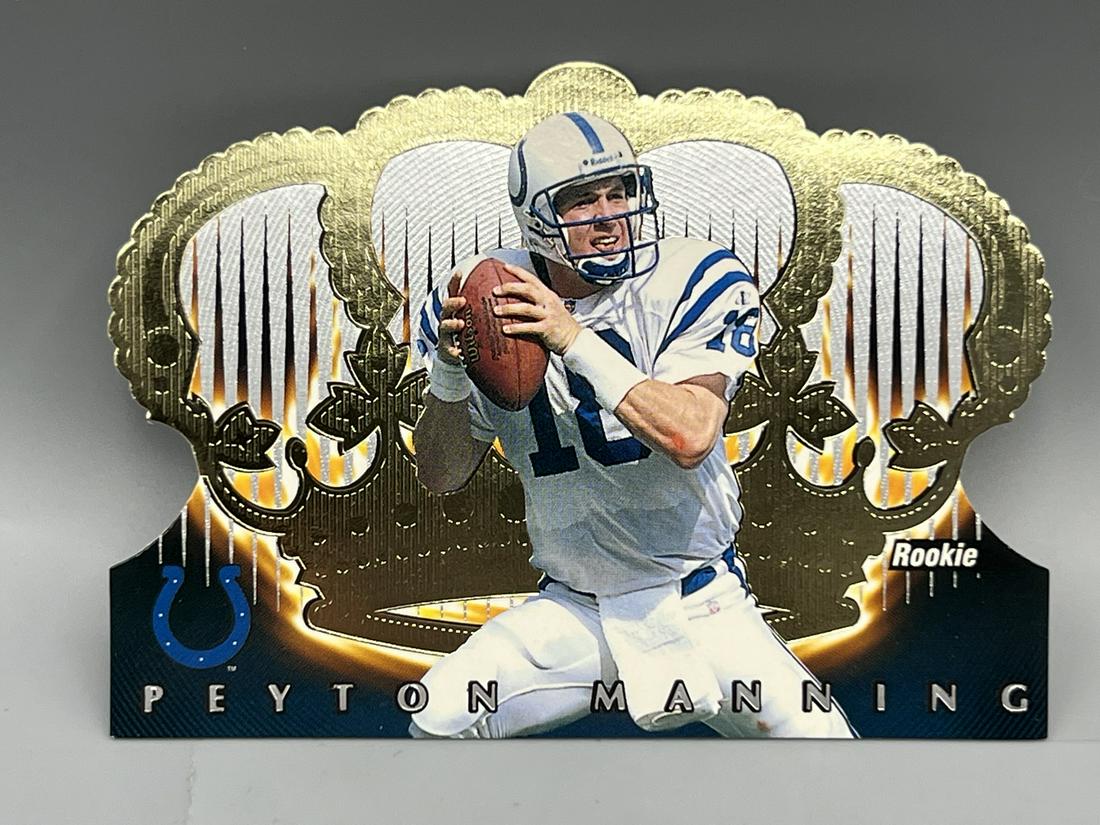 1998 Pacific Peyton Manning Crown Royale Die Cut RC #54 (1 of 2)