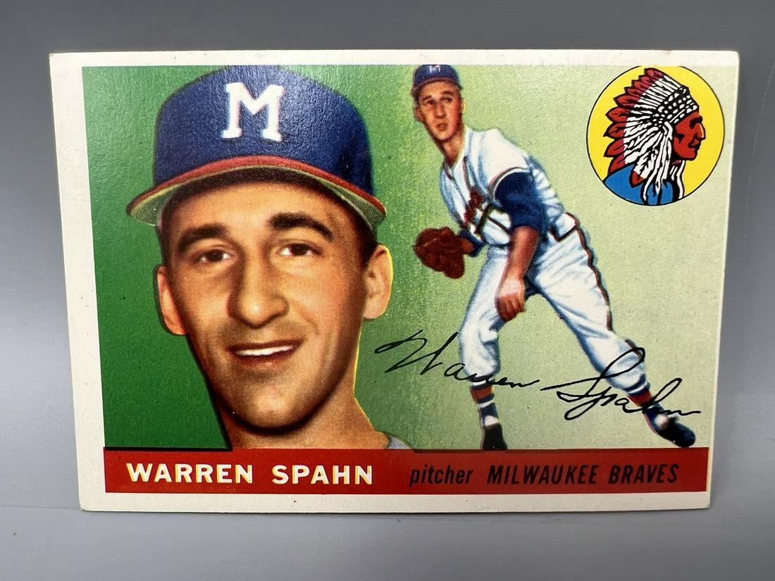 1955 Topps Warren Spahn #31 (1 of 2)