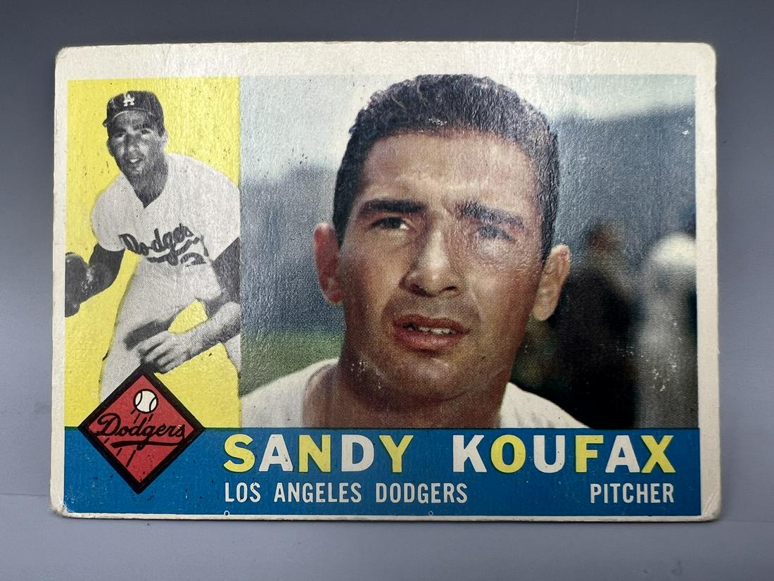1960 Topps Sandy Koufax #343 (1 of 2)