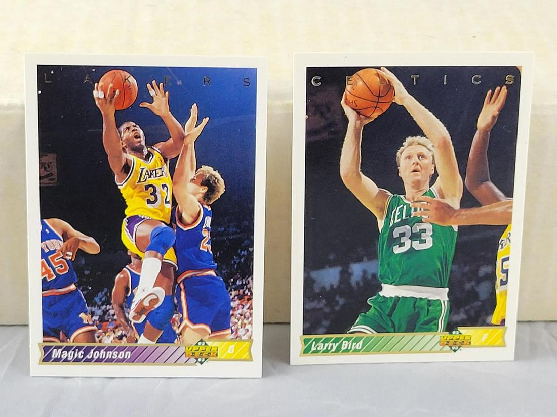 20 Card Larry Bird / Magic Johnson Lot w/ 92 SPs (1 of 5)