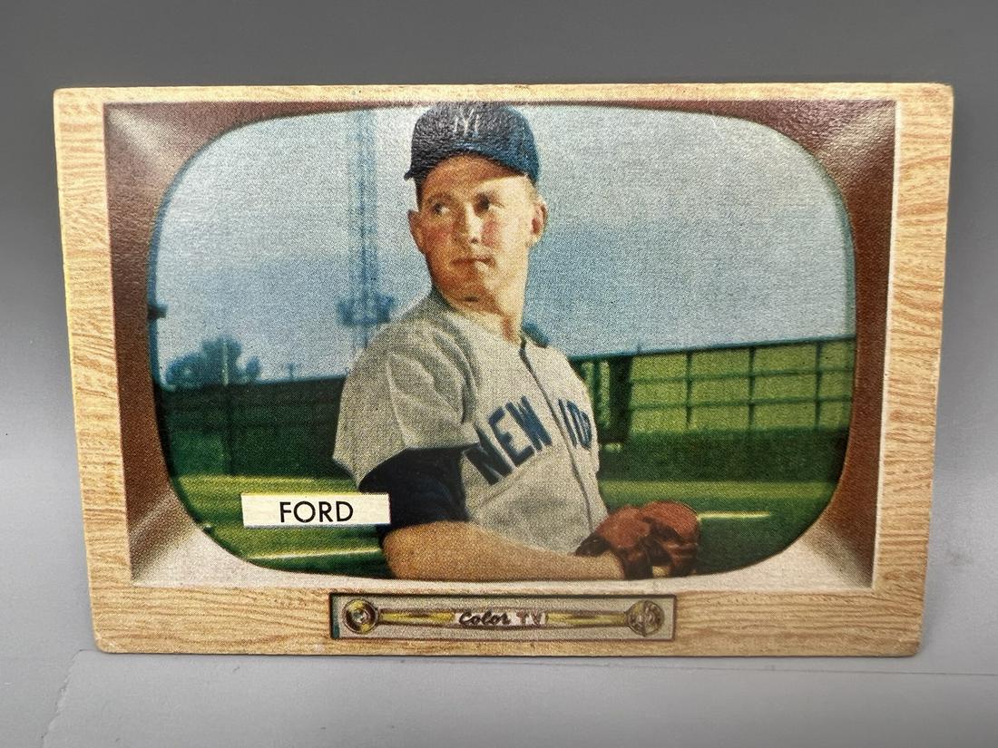 1955 Bowman Whitey Ford #59: 1955 Bowman Whitey Ford #59