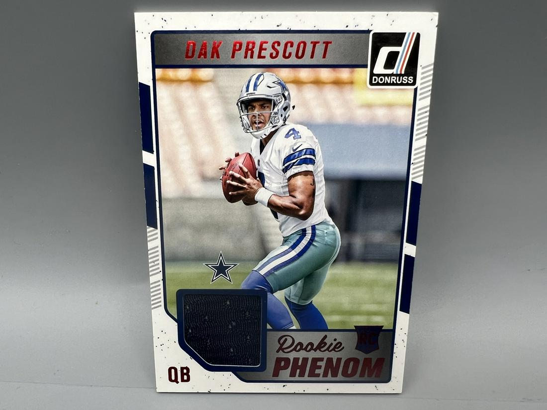2016 Donruss Dak Prescott Rookie Phenom Jersey Card #11 (1 of 2)