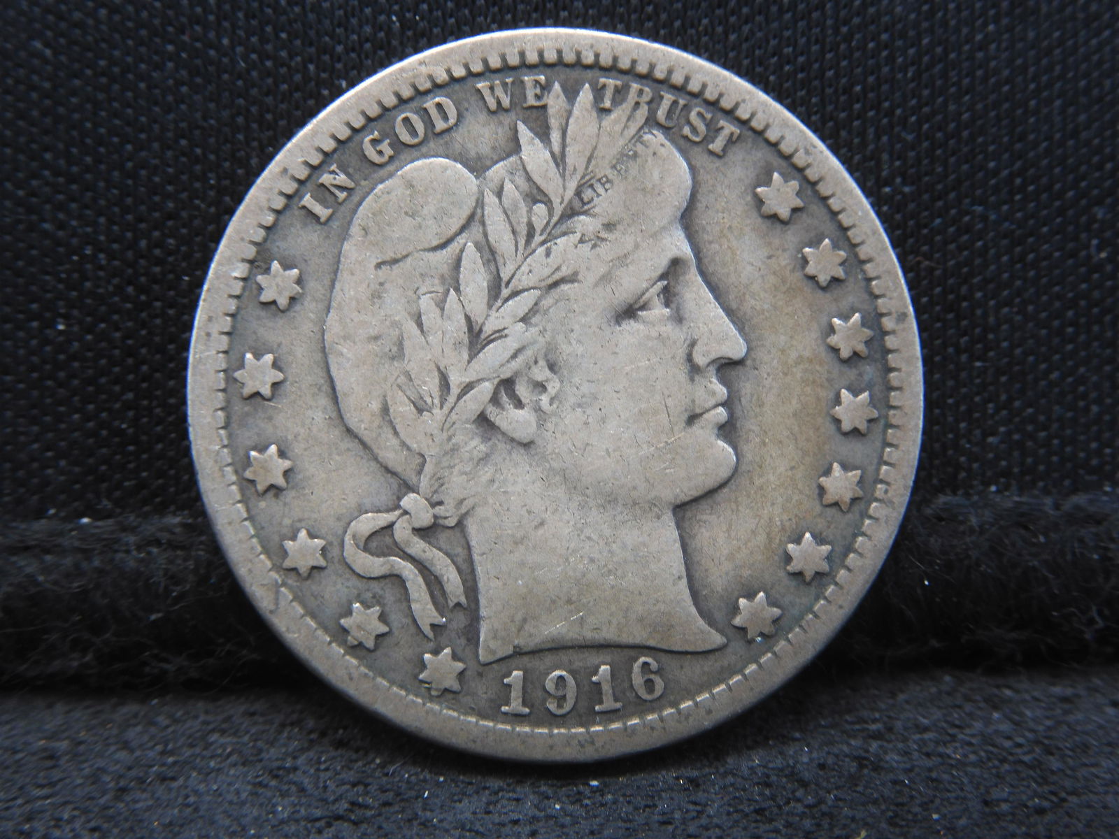 1916 Barber Quarter - VF (1 of 2)