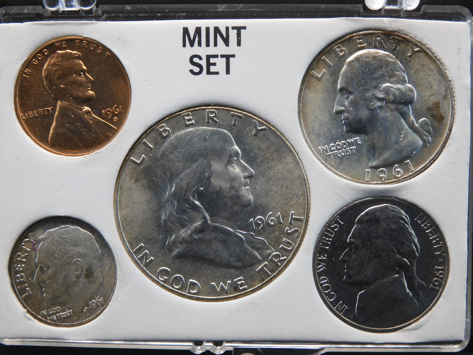 1961 Year Set - 5 Coins (1 of 3)