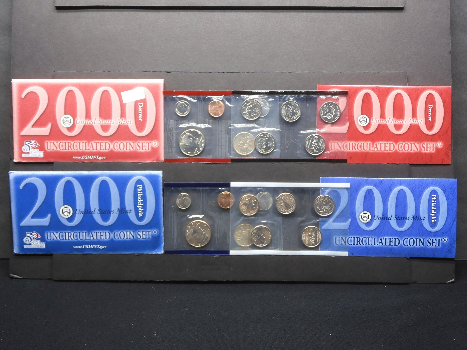 2000-P&D Uncirculated Mint Set OGP (1 of 11)
