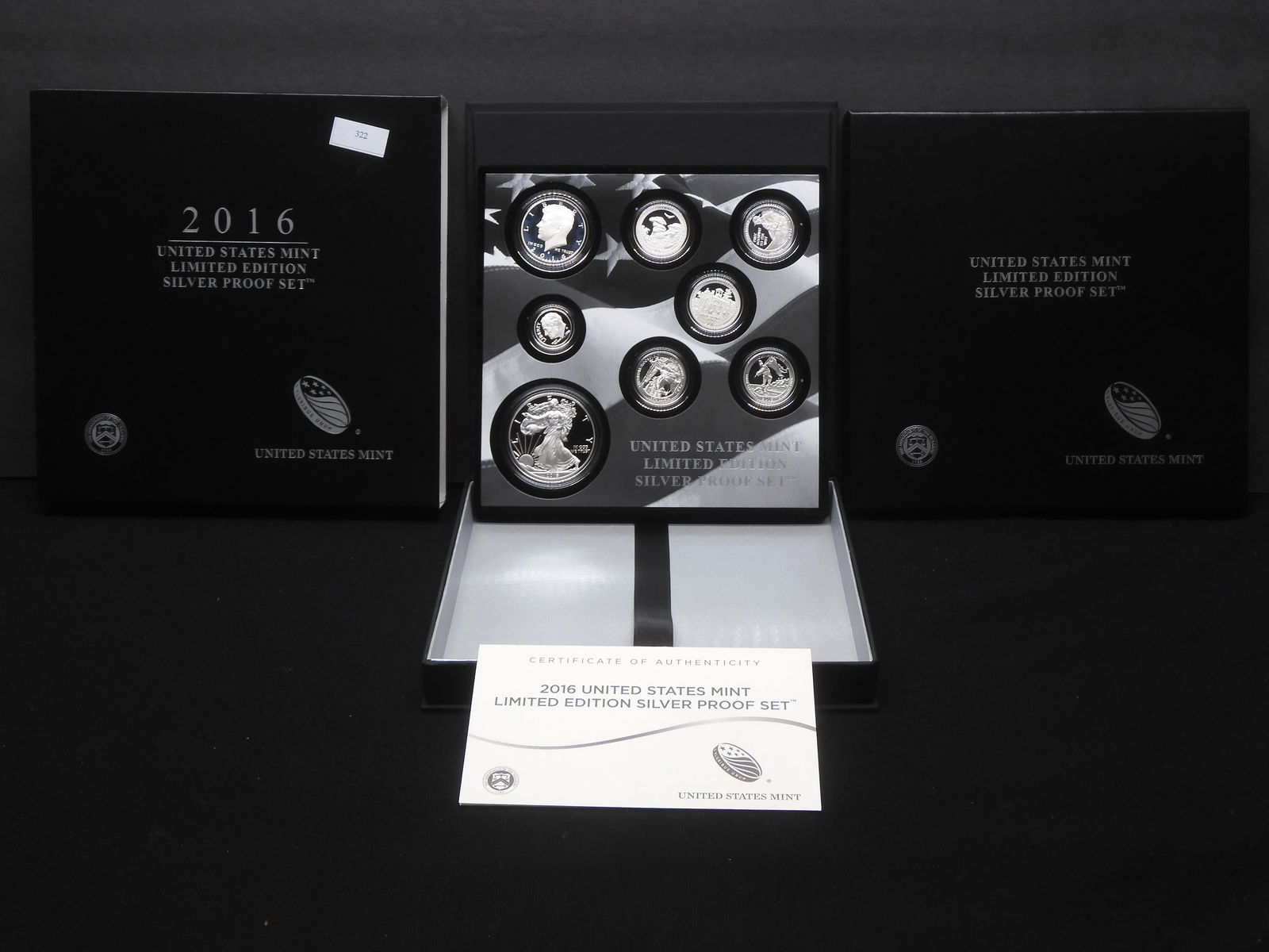 2016-S Limited Edition SILVER Proof Set OGP (1 of 6)