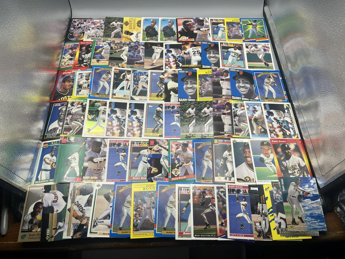 Lot of (80+) Assorted Barry Bonds Baseball Cards - Varying Conditions (1 of 5)