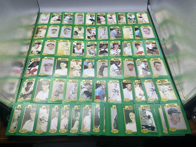 Lot Of (80+) Hygrade Baseball's All Time Greats Cards W/ Many Stars