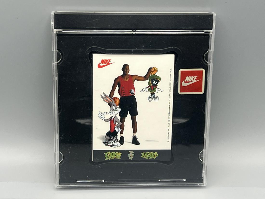 1993 Nike Michael Jordan Space Jam 12 Card Sticker Set - Rare and Desirable Set (1 of 5)