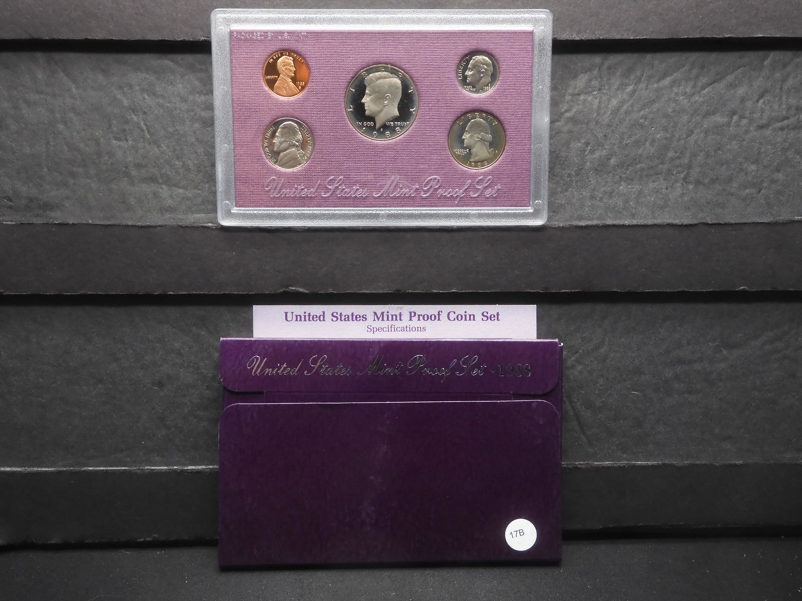 1988 S US Mint Proof Set OGP (1 of 4)