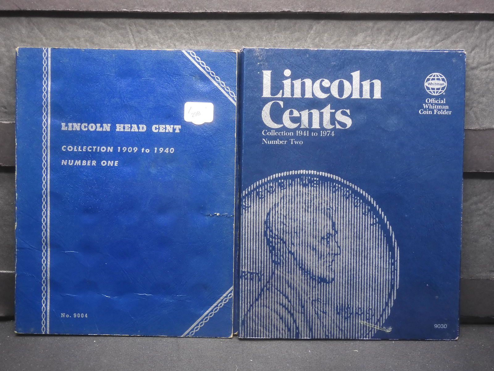 (2) Lincoln Cent Albums. Partially Complete 1909-1940 and 1941-1974 (1 of 9)