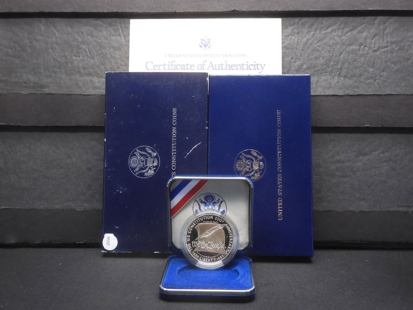 1987-S US Constitution Silver Dollar  IN OGP (1 of 4)