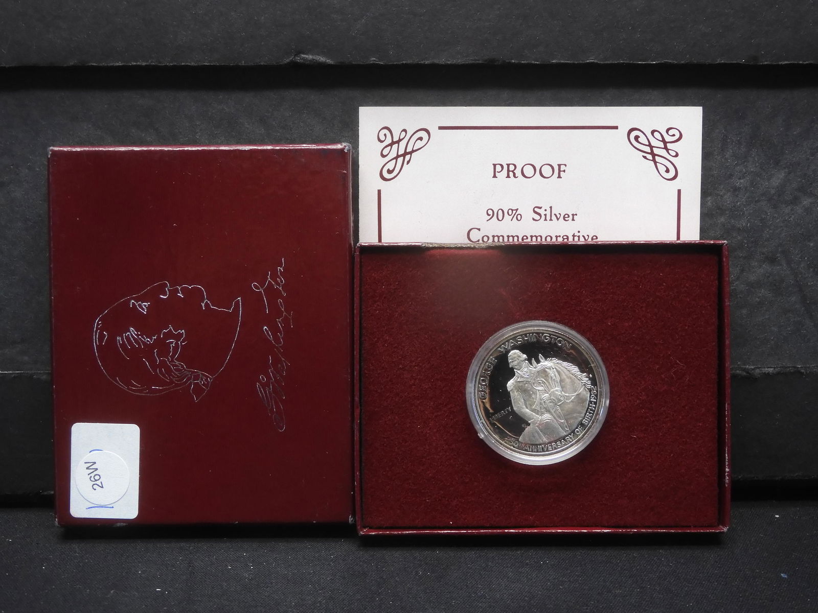 1982-S Washington Commemorative Half Dollar   90% Silver  in OGP (1 of 4)