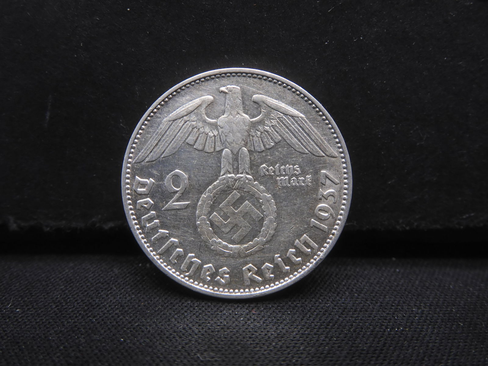 Germany 1937-J 2 Reichsmark .625 Silver (Historic Symbol) (1 of 2)