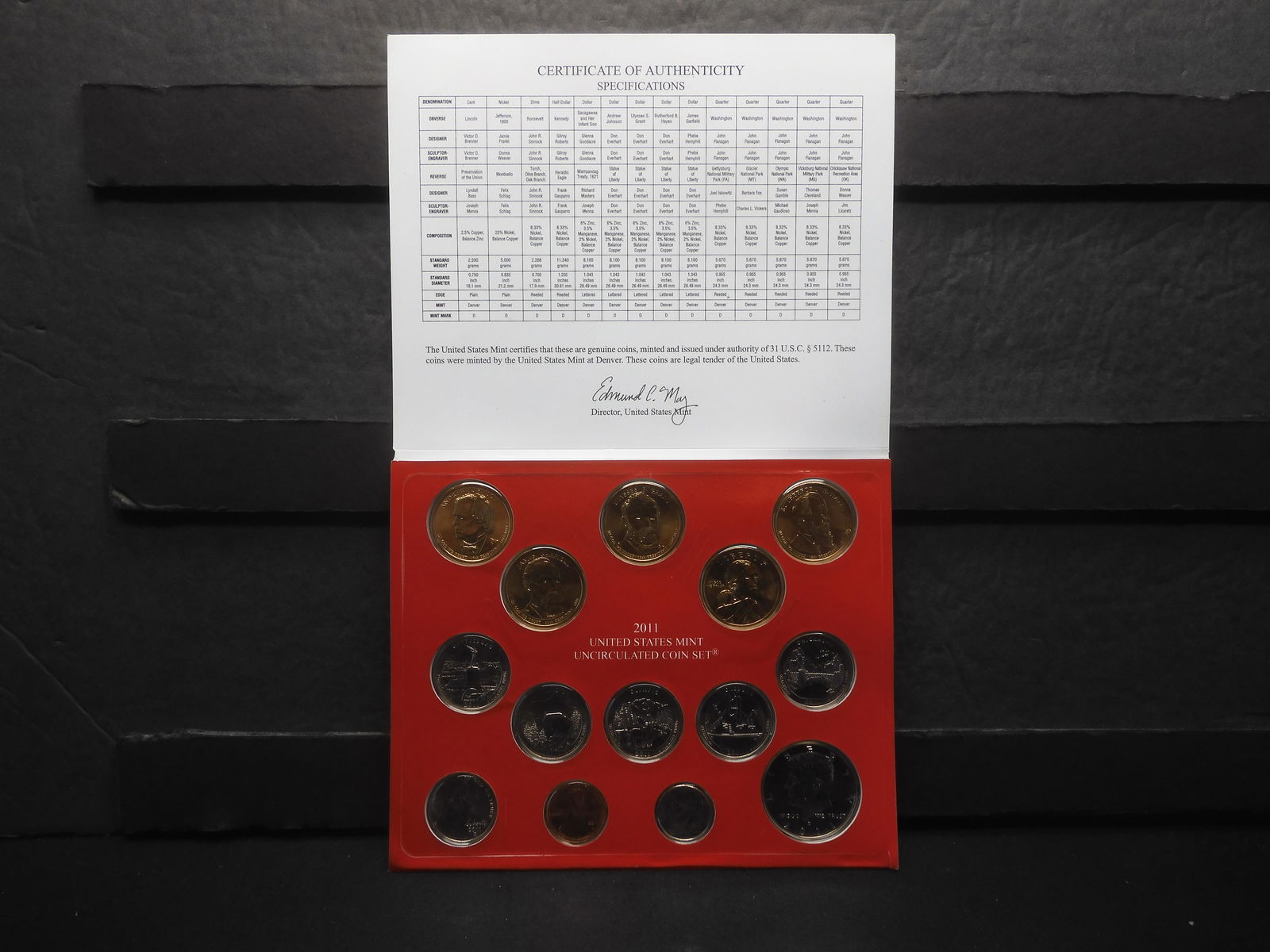 2011-D US Mint UNC Coin Set (1 of 4)