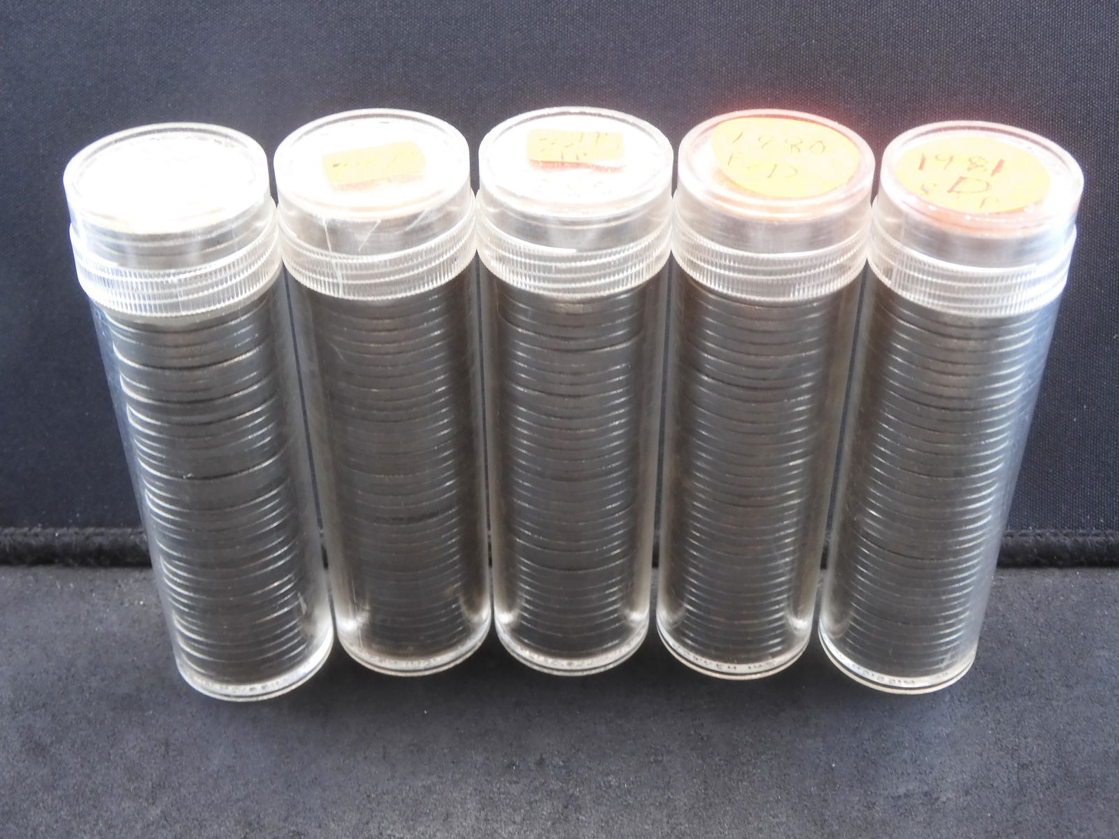 (5) Tubes Jefferson Nickels    Mixed Dates (1 of 7)