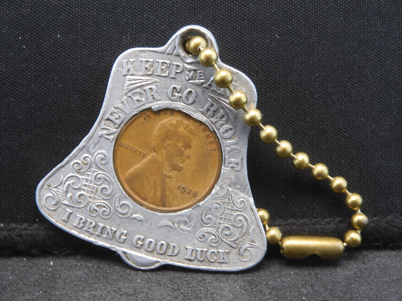 1928 Lincoln Wheat Cent Keychain (1 of 2)