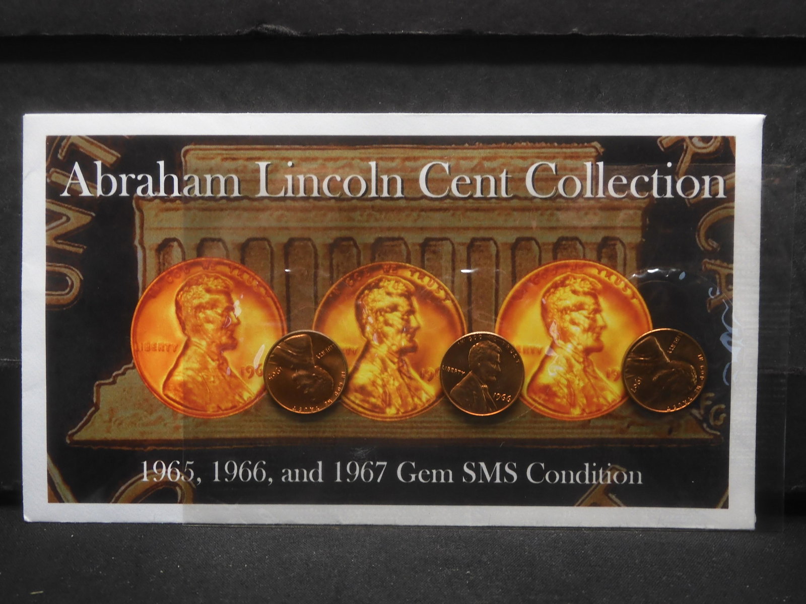 Abraham Lincoln Cent Collection - 1965-1966-&1967 Gem SMS Condition (1 of 2)