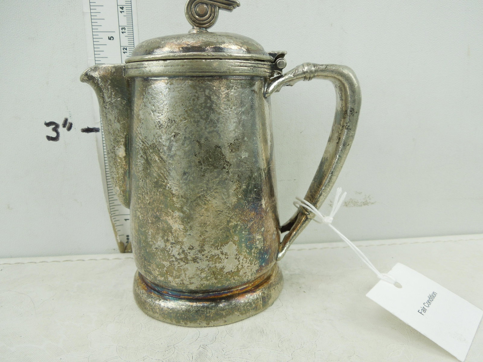 New York New Haven & Hartford International Silver Tea Pot: New York New Haven & Hartford International Silver Tea Pot