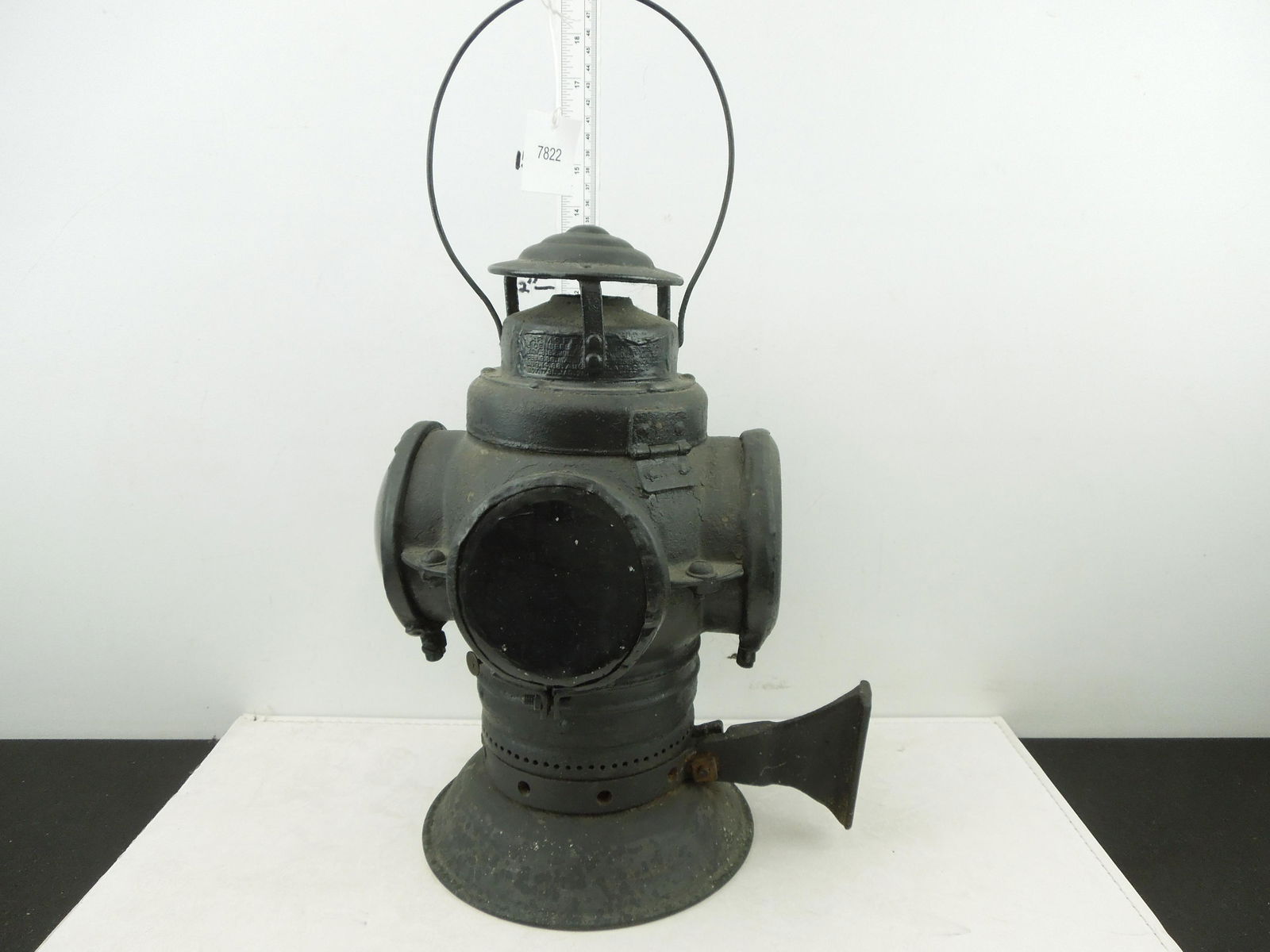 Marker Light Amspear, Bell Bottom Kerosene Marker Light for Passenger Cars, (1 of 9)