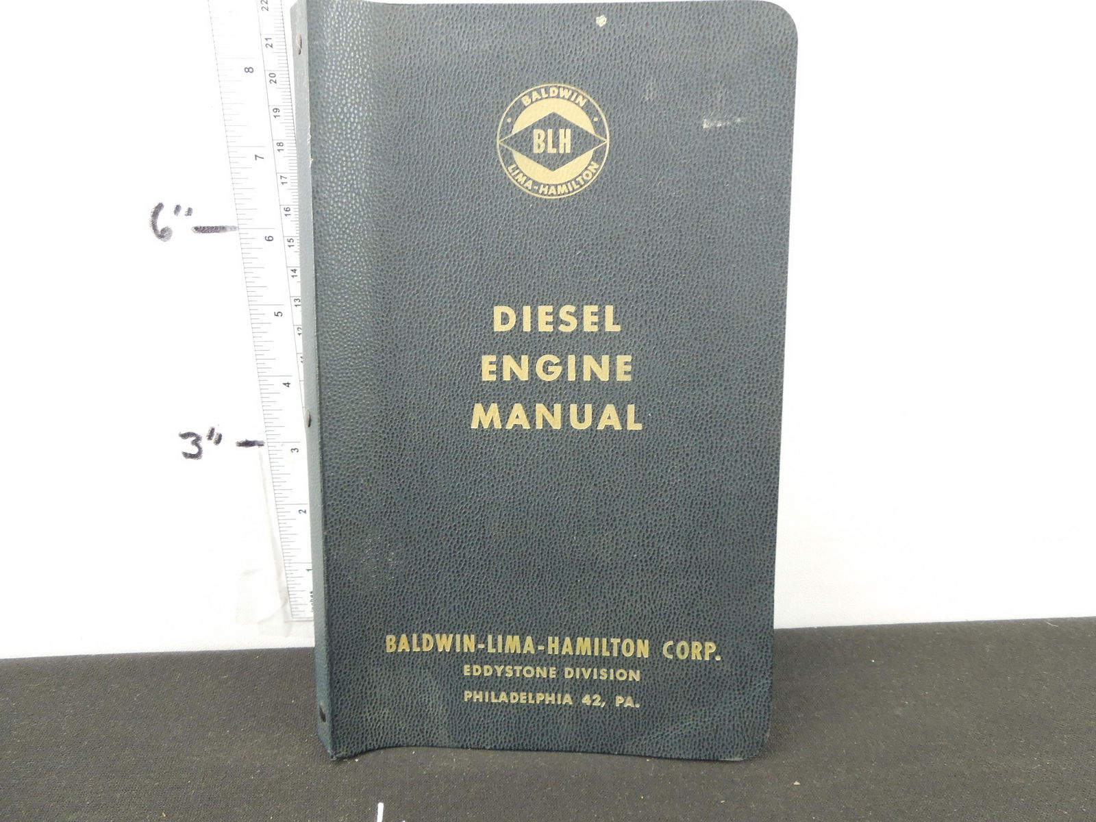 Baldwin-Lima-Hamilton Corp. Diesel Engine Manual Rev 5-15-50 and 11-1-50 (1 of 3)