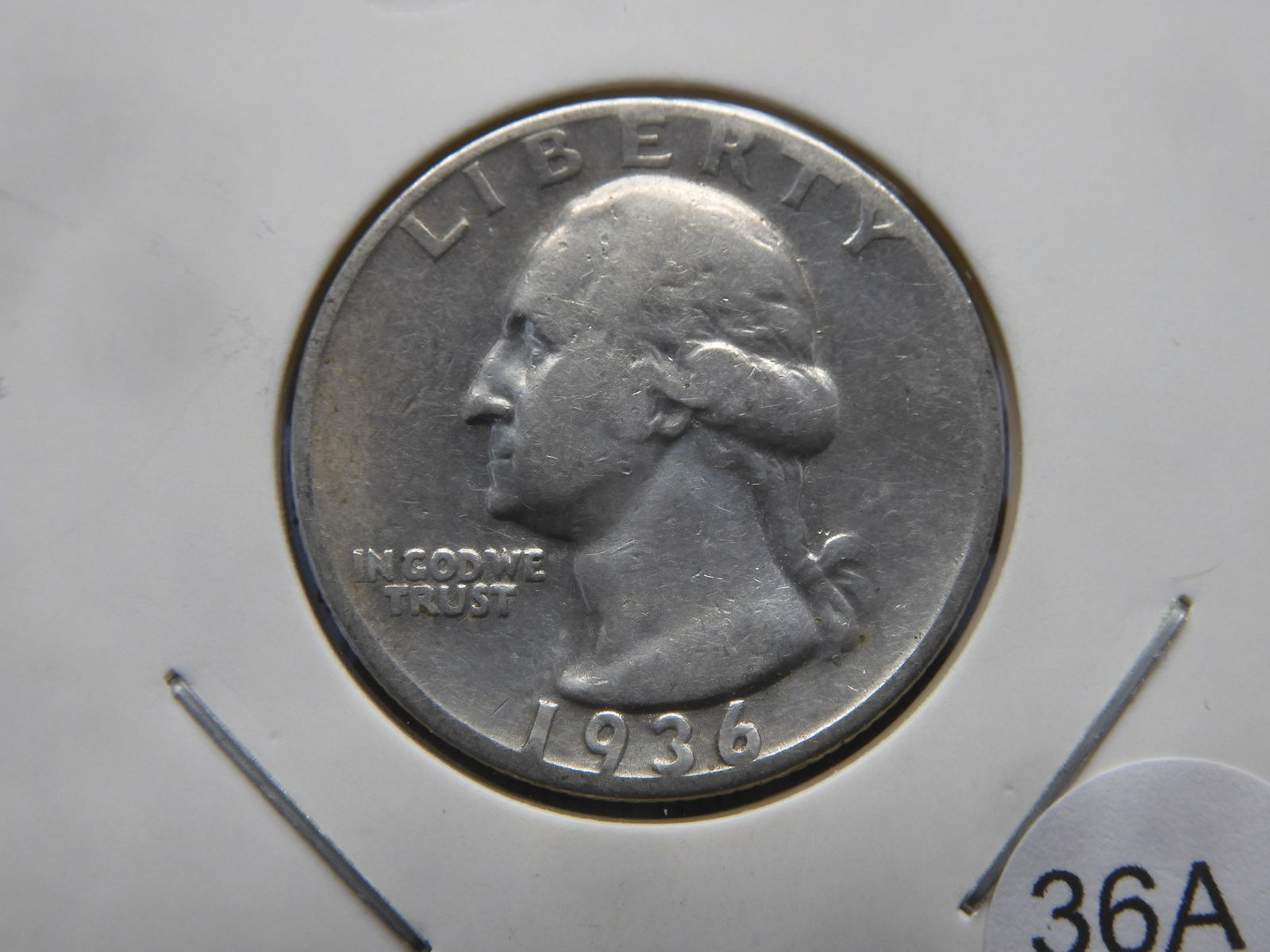 1936 Washington Quarter - Silver (1 of 3)