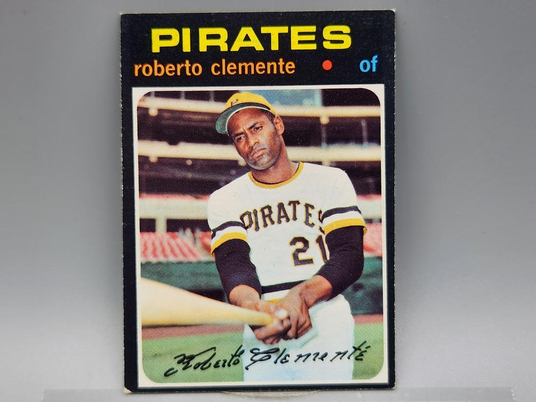 1971 Topps Roberto Clemente #630 HOF Tough High Number (1 of 2)