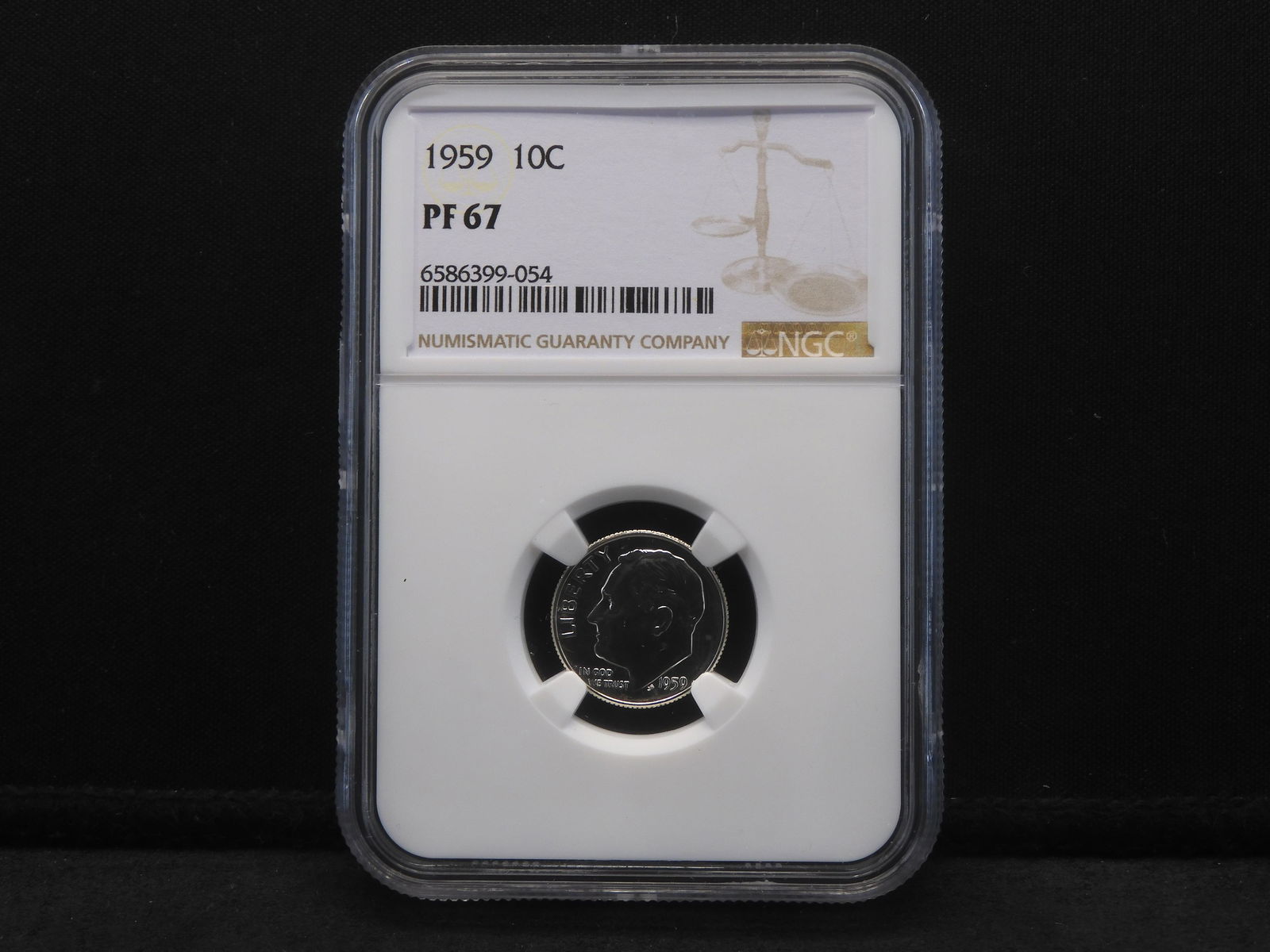 1959 Roosevelt Dime - NGC PF67 (1 of 4)