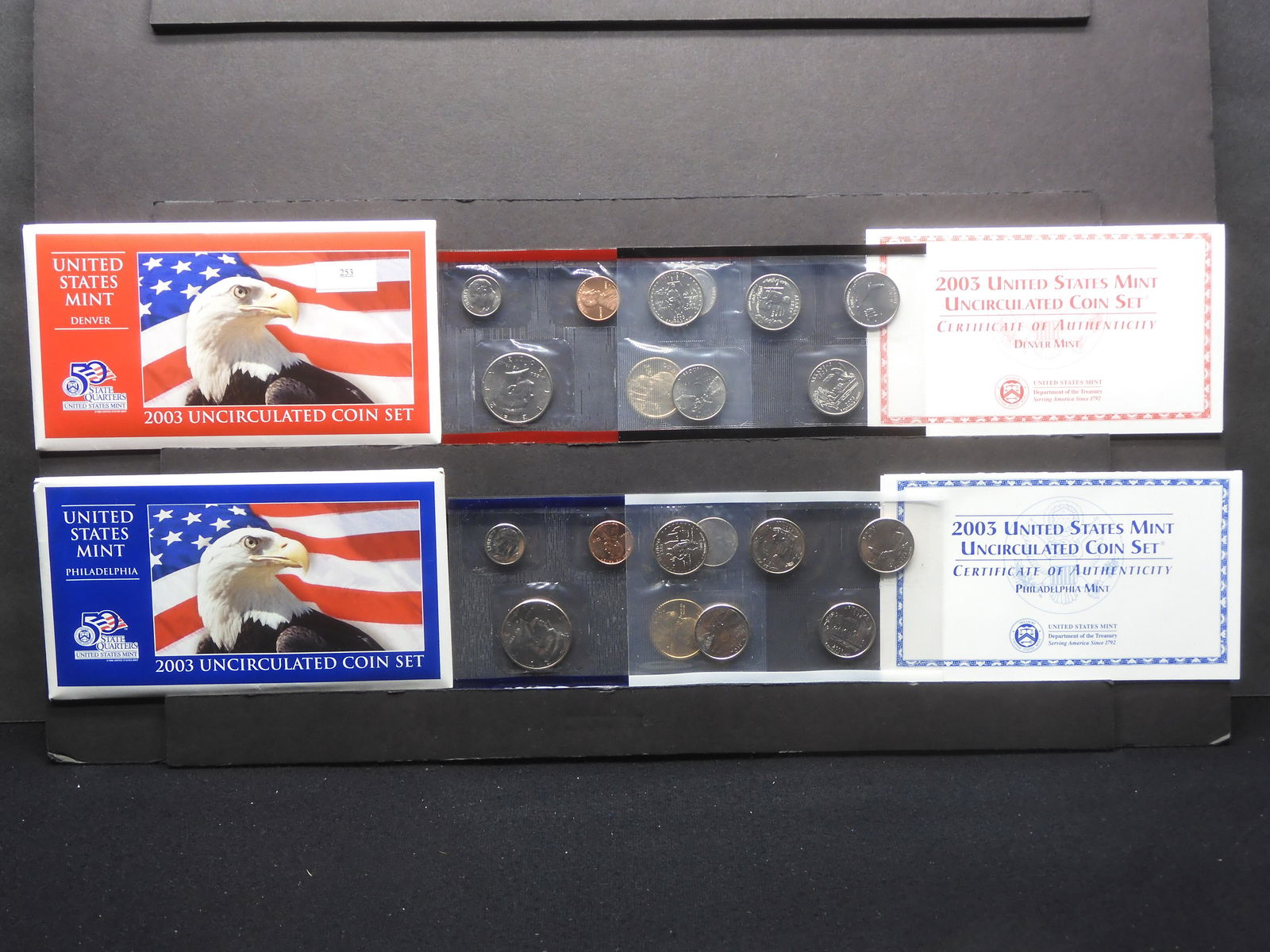 2003-P&D Uncirculated Mint Set OGP (1 of 11)