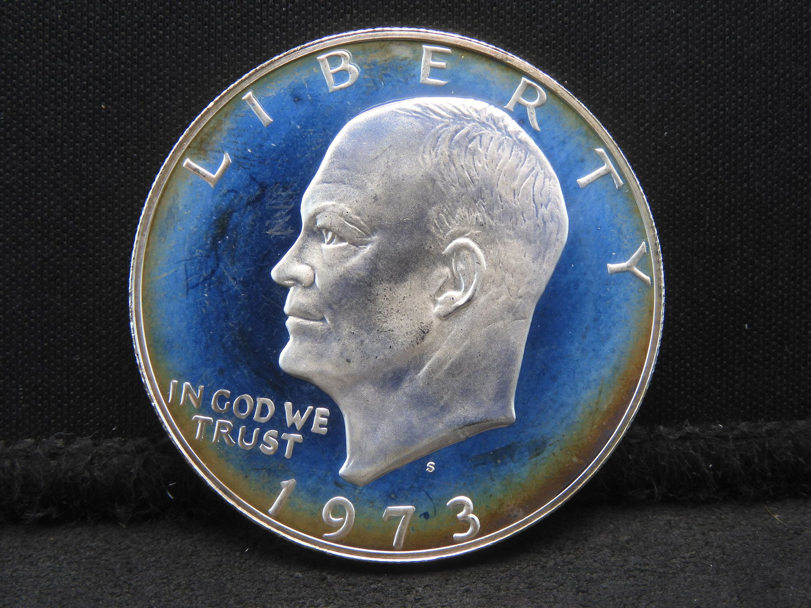 1973-S Proof Eisenhower Silver Dollar - KEY DATE!! (1 of 2)