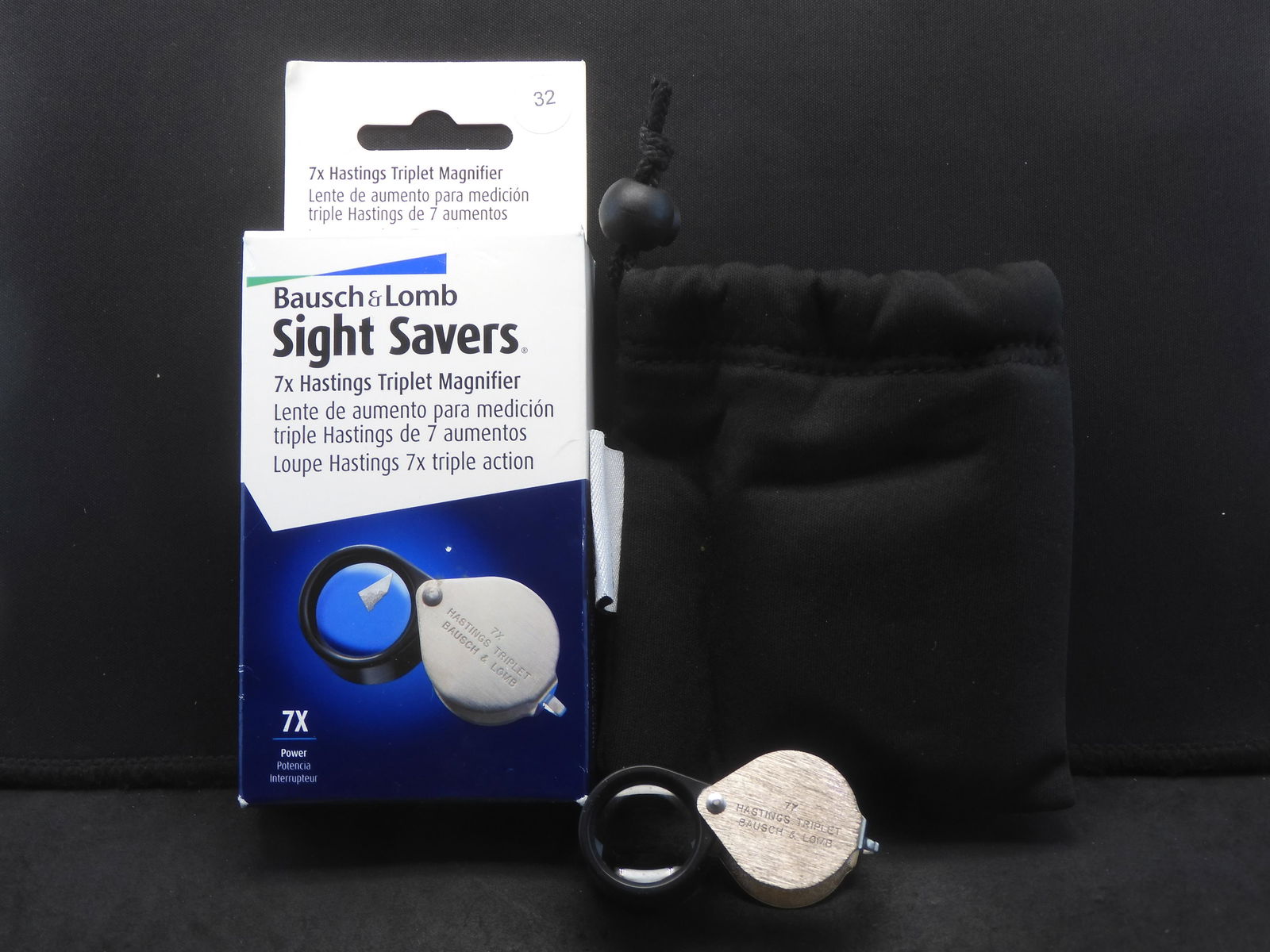 Bausch and Lomb 7 X Hastings Triplet Magnifier. New In Box. Originally $53.60.: Bausch and Lomb 7 X Hastings Triplet Magnifier. New In Box. Originally $53.60.