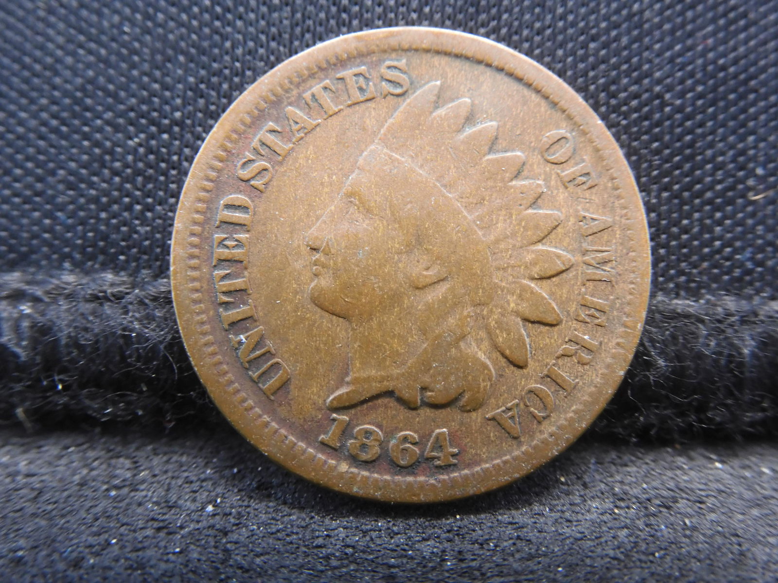 1864 Indian Cent.  VG (1 of 2)