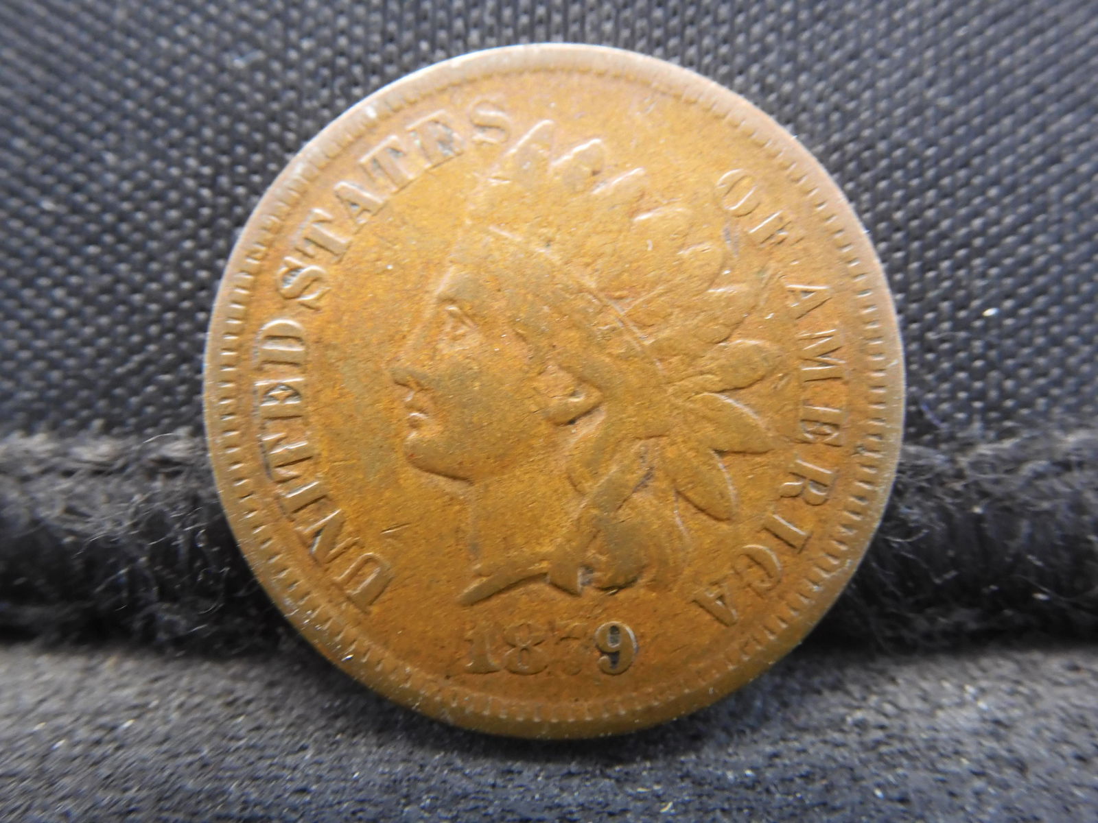 1879 Indian Cent.  VF with strong Liberty. (1 of 3)