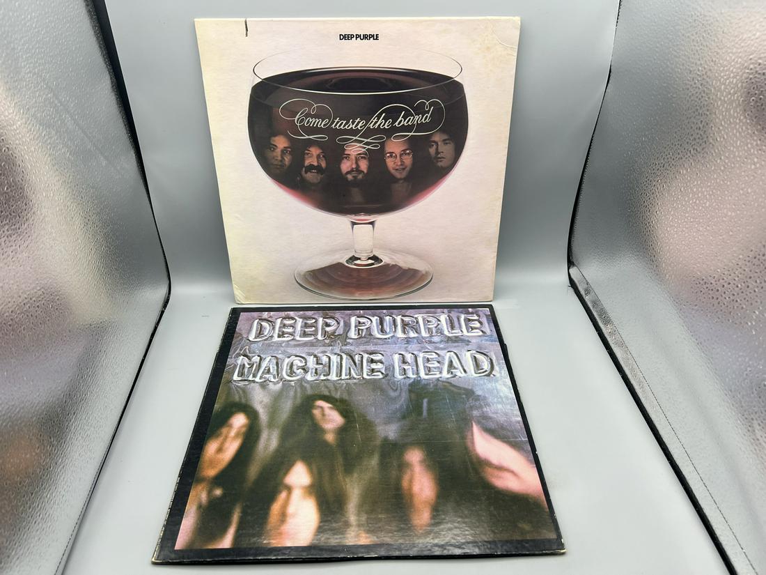 Lot of (2) Vintage Deep Purple Vinyl Albums (1 of 4)