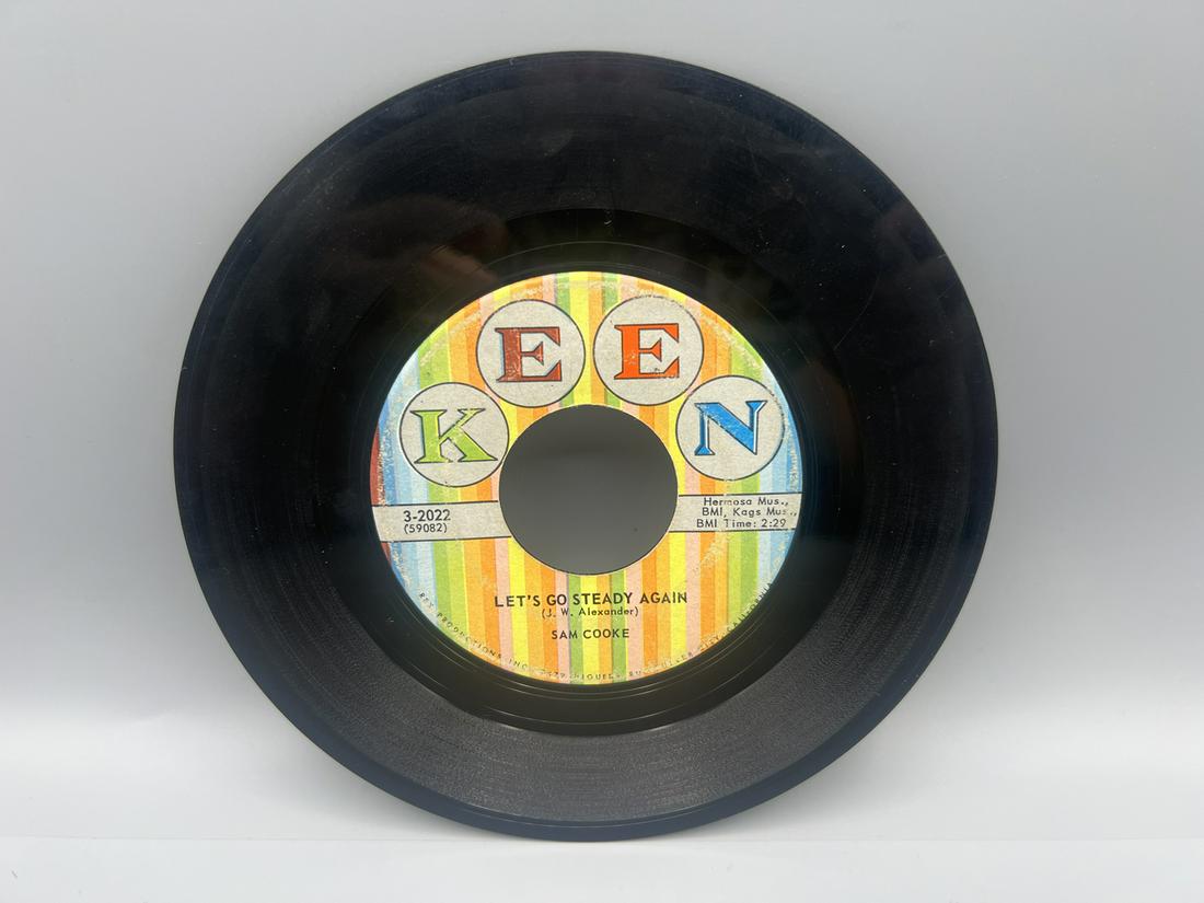 1959 Sam Cookie Only Sixteen/Let's Go Steady Again 45 Vinyl Record: 1959 Sam Cookie Only Sixteen/Let's Go Steady Again 45 Vinyl Record