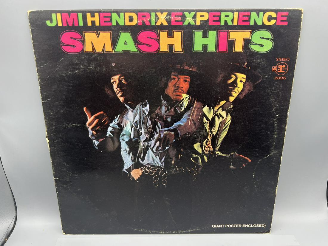 1968 The Jimi Hendrix Experience Smash Hits Vinyl Album (1 of 4)