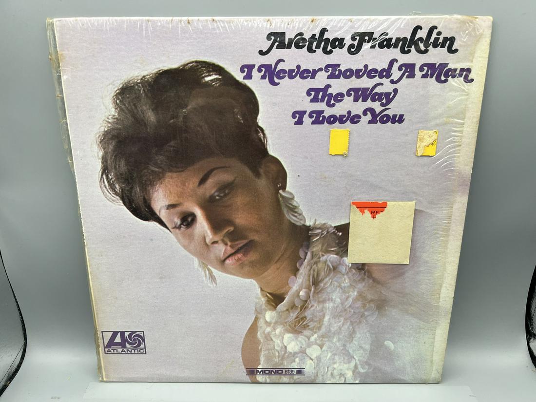 1967 Aretha Franklin I Never Loved A Man The Way I Loved You Vinyl Album: 1967 Aretha Franklin I Never Loved A Man The Way I Loved You Vinyl Album