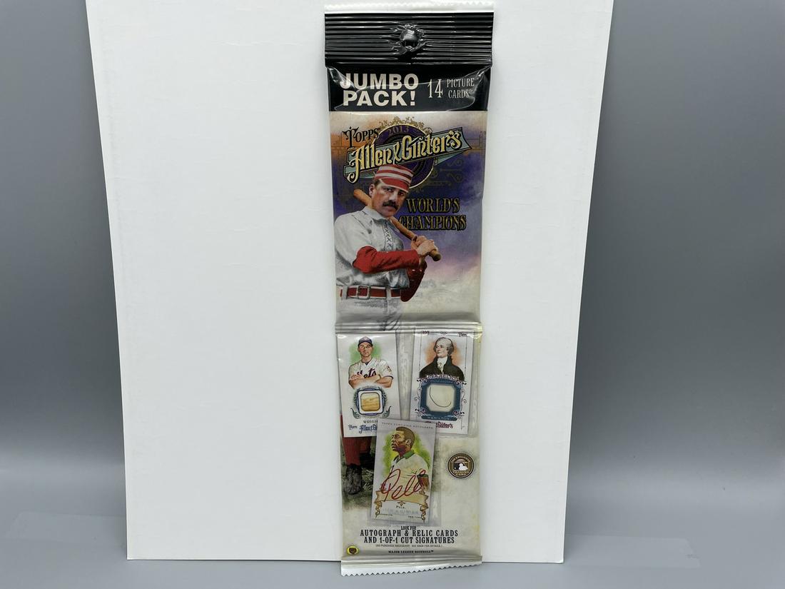 2013 Topps Allen & Ginter Baseball Unopened Jumbo Pack (1 of 2)