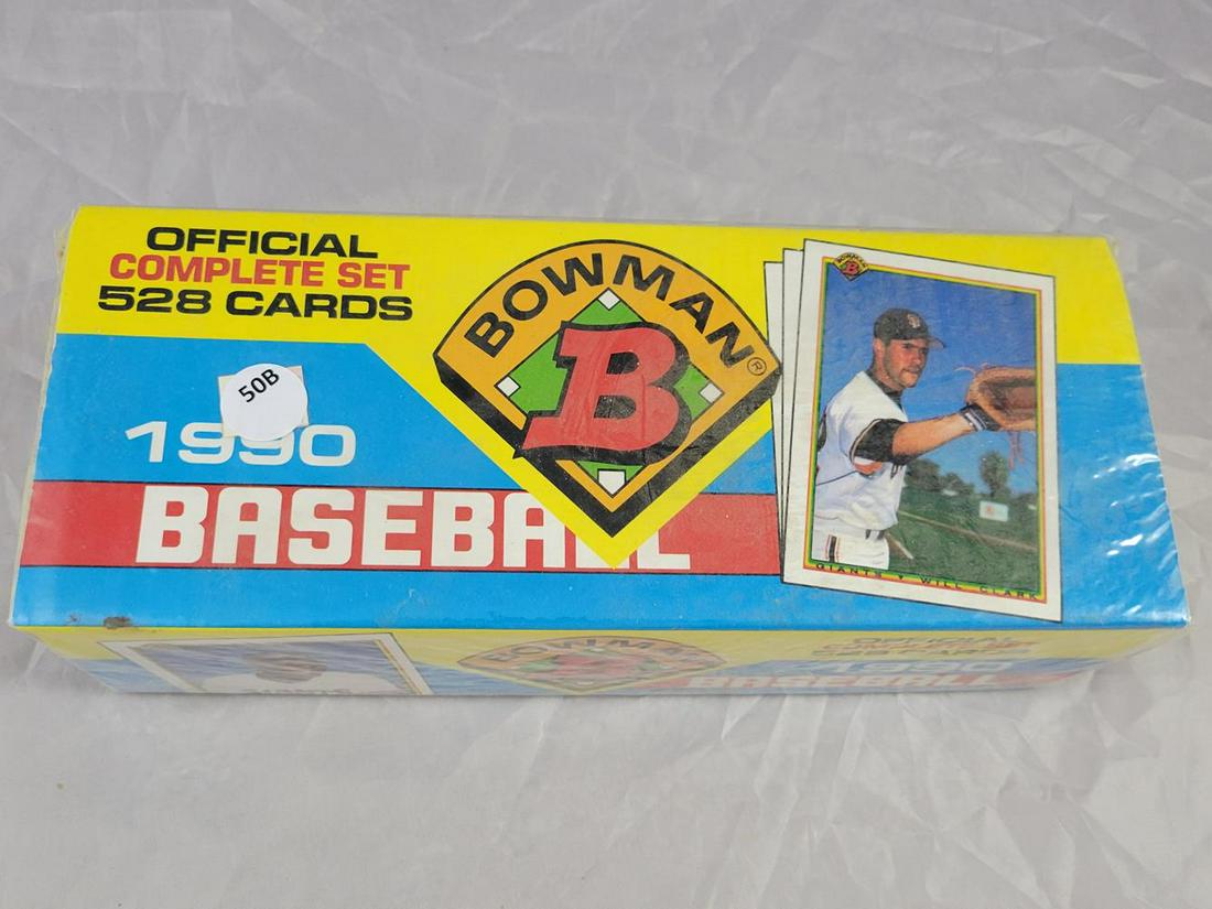 Factory Sealed 1990 Bowman Baseball Set (1 of 2)